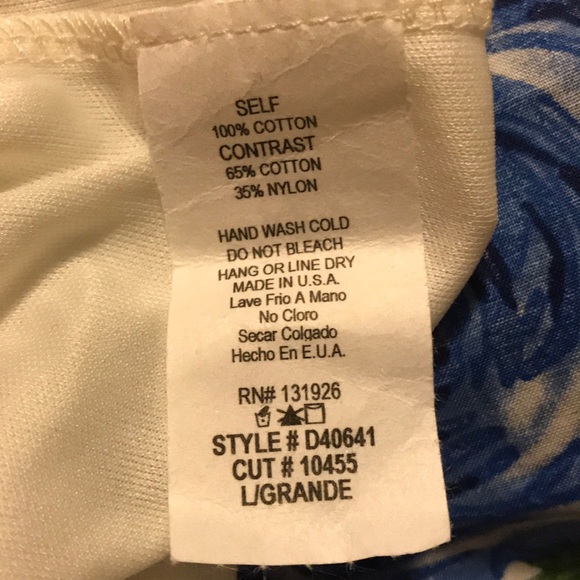 Lace Back Rose Dress 2X H P - Picture 7 of 7